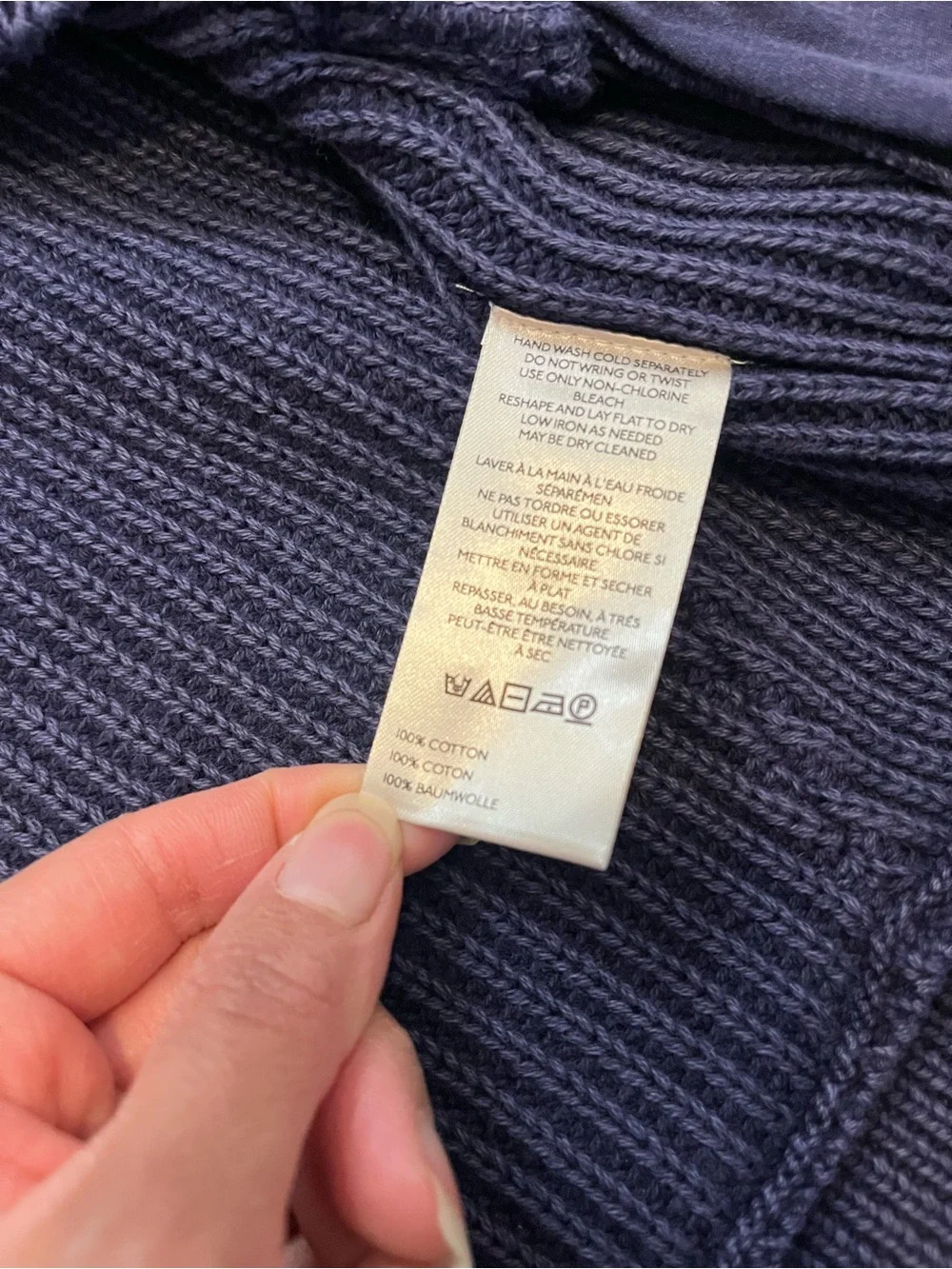 We The Free size Medium worn thru surplus cardi Open-Front Knit Cardigan Sweater